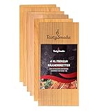 TastySmoke® Premium Zedernholzbrett zum Grillen – 100% Naturprodukt aus Western Red Zeder –...