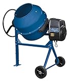 Scheppach Betonmischer MIX160 (650 W, Fassungsvermögen 160 L, Drehzahl 29,5 min-1, langlebig und...