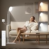 BIAOQINBO Stehlampe Tageslichtlampen, 15000 Lux Daylight Lamp mit USB A aaufladen & 360 ° SAD...