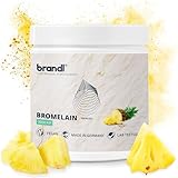 Bromelain hochdosiert | Natürliche Enzyme aus der Ananas by brandl® | 3.000 FIP pro Kapsel | auch...