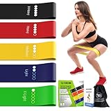 TechStone Resistance Bands Geräte für Männer - (5er Set) Sport Fitness und Frauen...