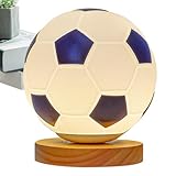 LED-Fußballlampe – Nachtlicht, 15 cm, kreative Schreibtischlampe, lustige Raumdekoration,...