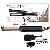 Remington ONE Glätteisen & Lockenstab [2in1 Multistyler] Glätt-/Lockenmodus mit zuschaltbarer...