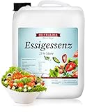 Feinwälder® Essigessenz 25% Säure im 5 kg Kanister | weißer Haushaltsessig | natürlicher...
