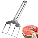 Wassermelonenschneider, Schneidewerkzeug aus 430er Edelstahl, Mangoschneider, Obstschneider,...