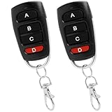2 Stück Garagentoröffner,Fernbedienung Garagentor 433.92MHz Klonen Universal,Universal...