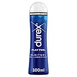 Durex Play Feel Gleitgel – Wasserbasiertes Gleitmittel für angenehme Gleitfähigkeit, sanft &...