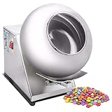 WBYDYS Elektrische Zuckerüberzugsmaschine, kleine kommerzielle Mini-Schokoladen-Pfannenmaschine,...