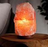 Salzkristalllampe aus der Salt Range Pakistan | Himalaya Salzlampe | Salzstein Lampe | Kristall...