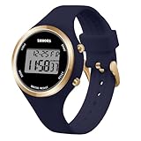 AOOSU Damenuhr, Damen Digitaluhren Silikonarmband, Uhren Damen Mädchen Sportlich Armbanduhr mit...
