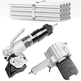 DHMYYXGS Pneumatische Stahl Umreifungs | Bandspanner Spanner Werkzeug | Automatische Rietrennung |...