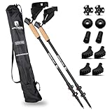 ALPIN LOACKER Leichte Nordic Walking Stöcke Damen und Herren I Trekkingstöcke für Asphalt und...