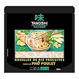 TANOSHI Vietnam – vorgekochte Reisnudeln mit Pho-Geschmack, traditionelles vietnamesisches Flaches...