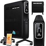 KESSER® Konvektor Elektrische Heizung ECO 2500W Heizkörper Elektroheizung Standheizung...
