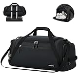 FIORETTO 43L Sporttasche & Reisetasche für Damen und Herren, mit Schuhfach & Nassfach, Wasserdicht...