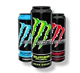 24 x 0,5l Monster Super Fuel Mix - Das Sportgetränk ohne Kohlensäure mit Koffein