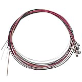 Ntcpefy Set mit 6 Saiten, neu, mehrfarbig, für Gitarre