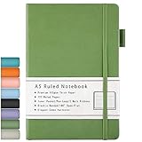 Beinushor Notizbuch A5, mit Hardcover Ausgekleidetes Journal mit Dickem Premium 100GSM Papier, 192...