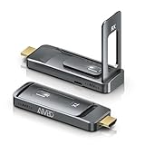 Wireless HDMI, AIMIBO HDMI Transmitter and Receiver 5G, Dual Antenna HDMI Sender und...