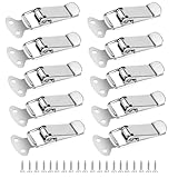10 Stück Spannverschluss Edelstahl, Kistenverschluss, Schnappverschluss, 56mm Hebelverschluss,...