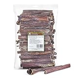 Kaureks Natur Hundeleckerlies, Rinderdörrfleisch Rund 1 kg, ca. 15 cm Schlund, Welpensticks,...