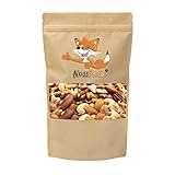 Nussmischung Natur - 1kg - Nuss Mix - 7 Sorten knackige Nusskernmischung -ungeröstet ungesalzen-...