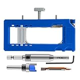 Schablone für verdeckte Scharniere | 7,87 Zoll Bohrschablone für Topfscharniere | ABS Bohren,...