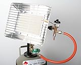 Gasheizstrahler schnell und einfach einsetzbar ! Gasheizstrahler mit Aluminium-Schirm überzeugt mit...