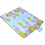 Begchy 200 x 150 cm Campingteppich, wasserdicht, Picknickdecke, Kinderteppich, für den...