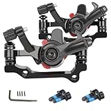 GUOFANG Mechanische Scheibenbremssättel für Fahrräder, Universal-Scheibenbremsen vorne und...