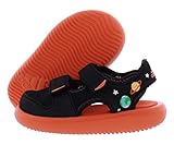 adidas Water Sandal Baby Boys Shoes Size 8, Color: Black/Orange