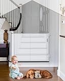 HOMGEN Treppenschutzgitter Türschutzgitter Kindergitter – Ausziehbar 0-140CM, Schutzgitter für...