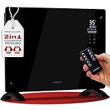 ProfiCare® Elektroheizung mit Glasfront & X-Shape Heizelement | mobiler Heizkörper auch für...