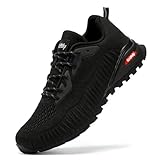 Kricely Traillaufschuhe Herren Leicht Atmungsaktiv Wanderstiefel rutschfest Laufschuhe Outdoor...