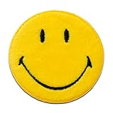 Mono Quick Smiley Weich - Aufnäher, Bügelbild, Aufbügler, Applikationen, Patches, Flicken, zum...