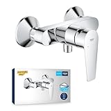 GROHE StartEdge, Duscharmatur Aufputz, mit Werkzeug (Mischbatterie für die Dusche, eigensicher...