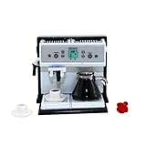 1:12 Puppenhaus Miniaturküche Metall Expresso Kaffeemaschine Dekor Ornamente Möbelsets