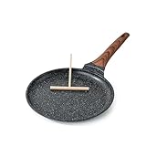 Kordisen Crepepfanne Antihaft 26 cm – Crepe Pfanne Induktion & Pfannkuchenpfanne, Pancake Pfanne...