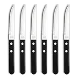 Steak Pizza 20 Steakmesser Set mit 6 Steakmessern