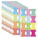SYEYCW 120 Stück Haftmarker Index Tabs, Selbstklebend Haftnotizen Tabs, Beschreibbare Papier...