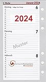 bsb Kompakt A6 Kalendarium (1 Woche = 2 Seiten) 2024 02-0058