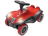 BIG-Bobby-Car Next - Deluxe Variante, Kinderfahrzeug mit LED-Front Scheinwerfer, Flüsterreifen und...