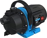 Güde Gartenpumpe GP 6035 (600 W, max. Fördermenge 3200 l/h, Ansaughöhe bis 7 m, Anschlussgewinde...