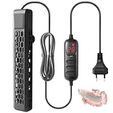 FEDOUR Aquarium PTC-Heizung mit Controller: 200W Digitales Heizgerät für Fisch- und...