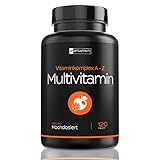 Sportsaffinity Multivitamin I 120 hochdosierte Kapseln I Vitamine A-Z & wertvolle Mineralstoffe I...