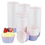 CHUIFAI 200 Stück Mini Muffinförmchen Papier, Fettdicht Cupcake Förmchen Muffins Papierförmchen...