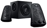 Logitech Z623 Lautsprecher-System mit Subwoofer, Satter Bass, 400 Watt Spitzenleistung,...