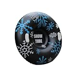 Schlauchrutschen Für Erwachsene,PVC Schlitten Donut Spielzeug - 90 cm Verstärkte Winter Schlitten...