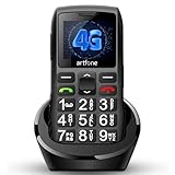 artfone C1+ 4G Seniorenhandy Ohne Vertrag mit Großen Tasten, Rentner Großtasten Handy mit...