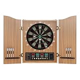 Elektronische Dart-Set Dartboard Dartscheibe 12 Pfeile Dartmaschine, Dartscheibe, Dekoratives...